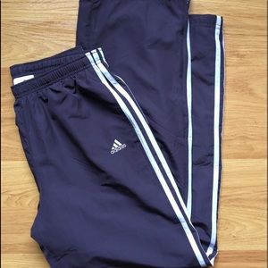 Women’s purple adidas trackpants size medium